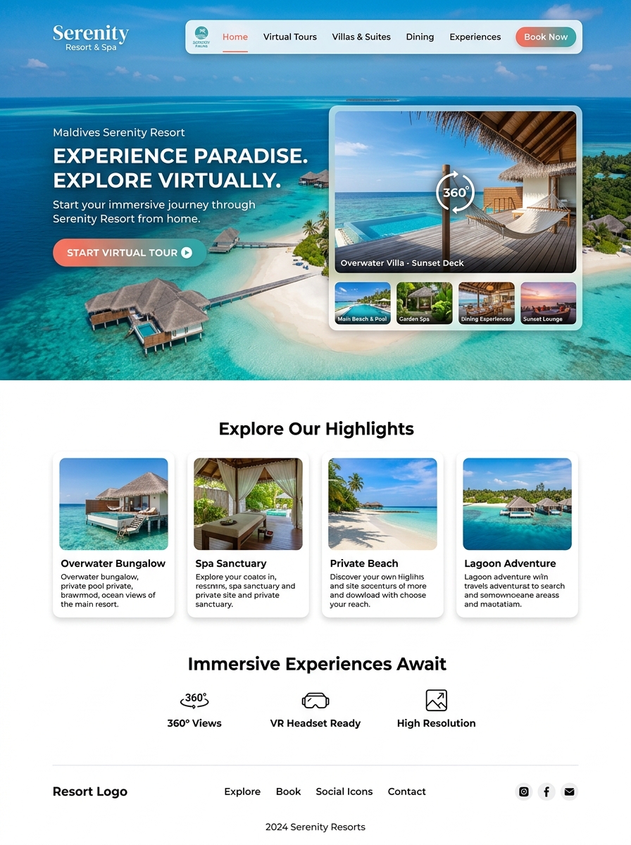 Virtual Tour Landing